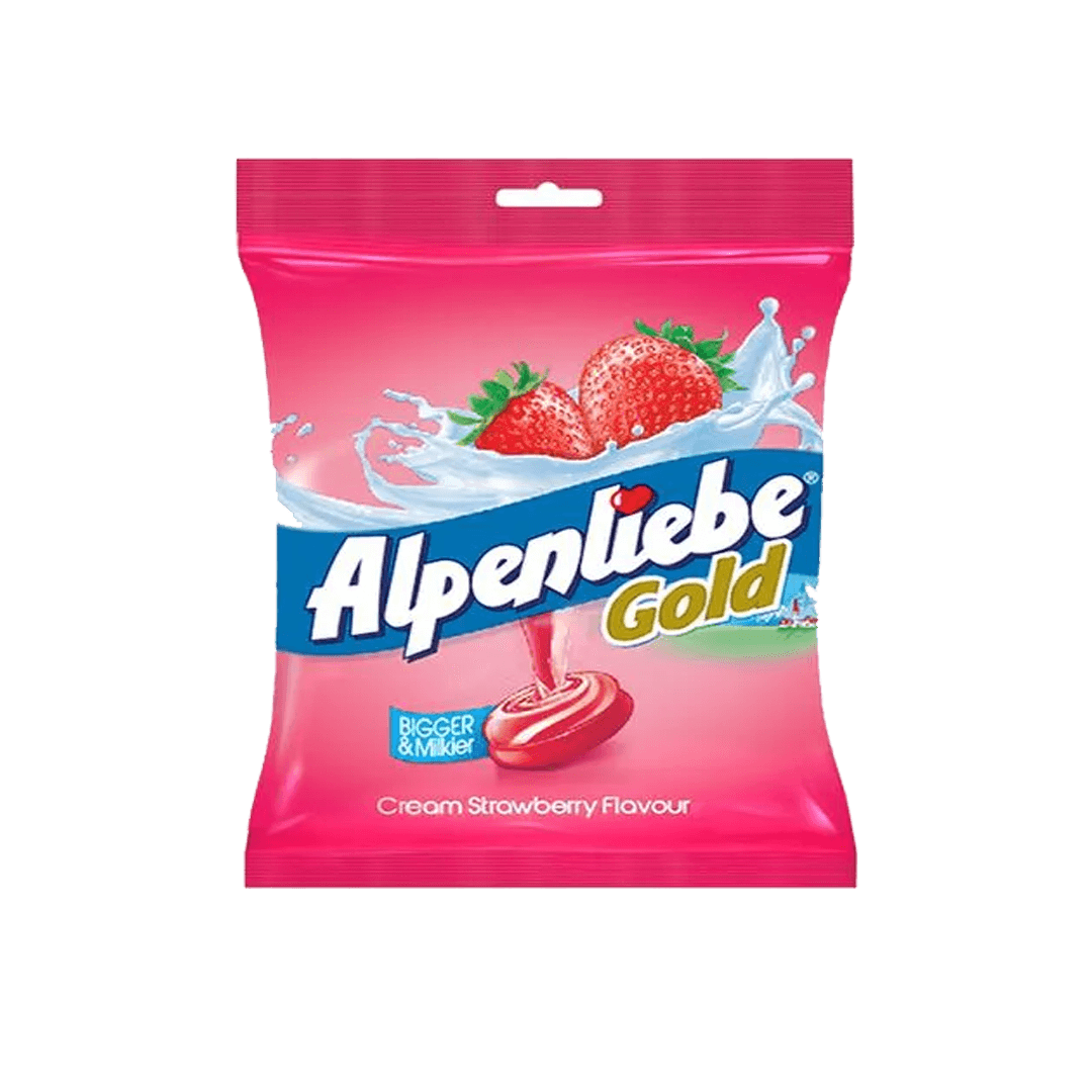 Alpenliebe Gold Stawberry Candy